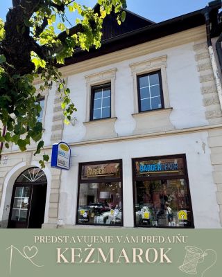 ✨ V historickom centre Kežmarku na vás čaká showroom plný krásneho bytového textilu a doplnkov. 🧵 Radi vám poradíme,...