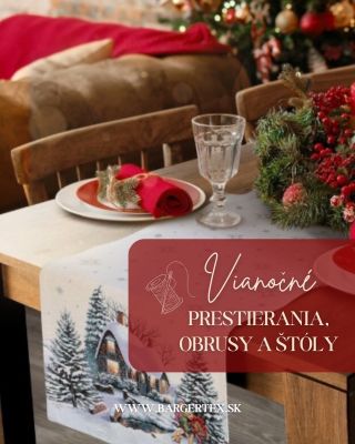 Predstavte si vianočný stôl, ktorý dýcha eleganciou a teplom domova. ✨ Stačí jediný detail – vianočná štóla alebo obrus –...