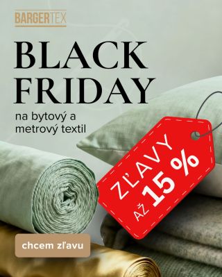 Prémiové textílie za Black Friday ceny 🖤 Doprajte svojmu domovu originalitu, kvalitu a jemný luxus. Naša kolekcia...